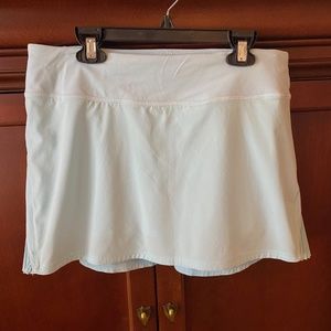LuluLemon Tennis Skirt, Size 8, Play Off The Pleats, light blue
